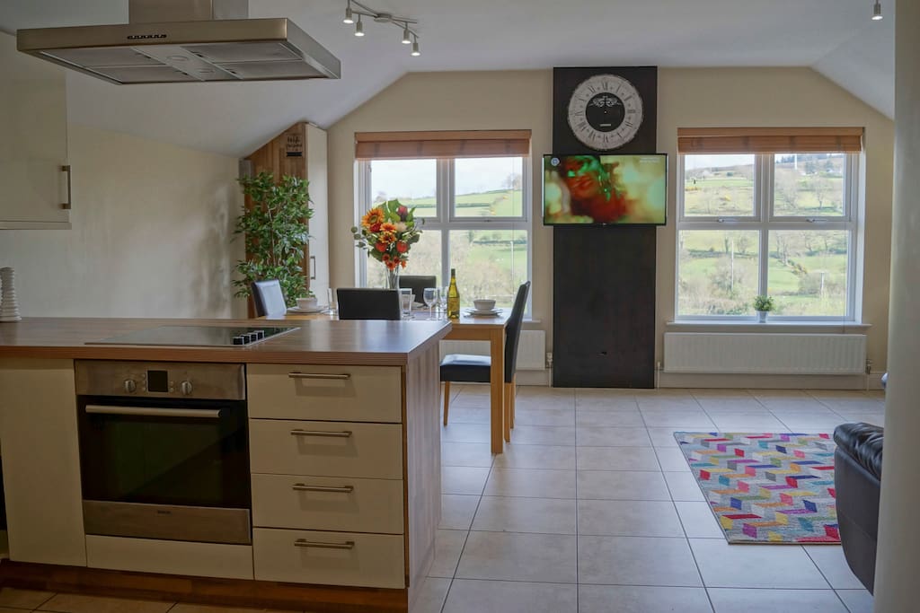 Open Plan Living and Kitchen