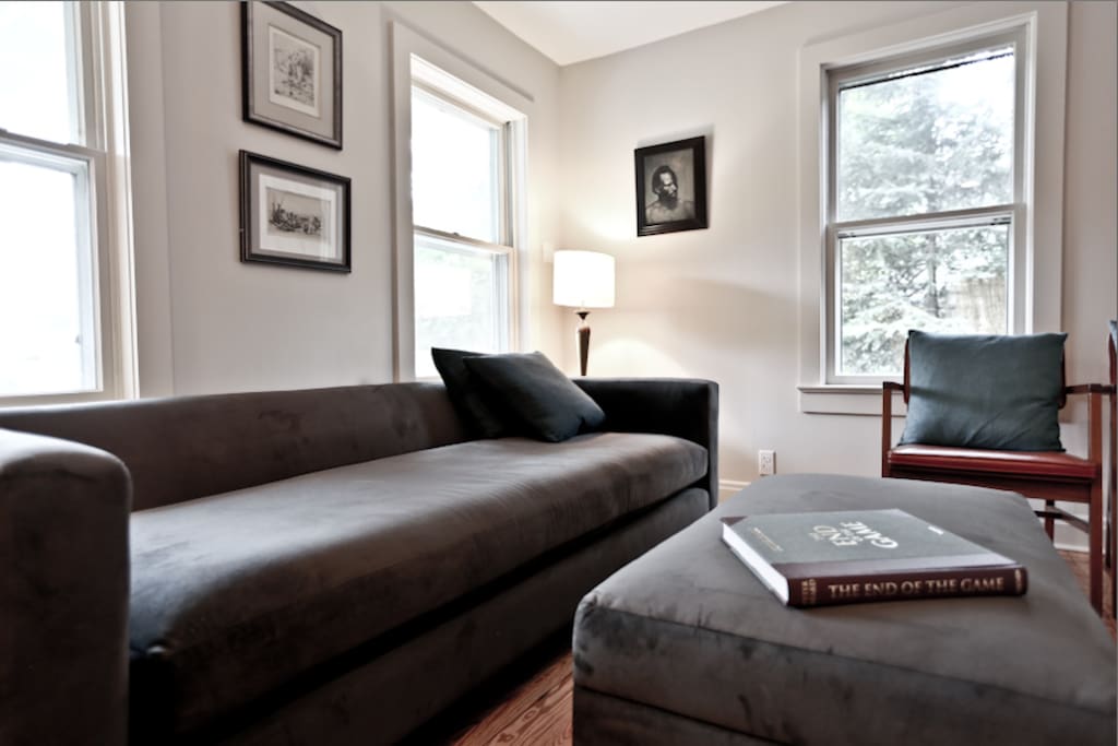 Living room with its sleeper sofa