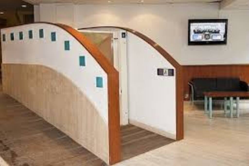 Ingresso confortevole con scivolo per disabili