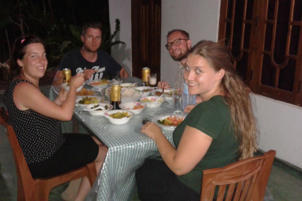 Dinner on the terrace