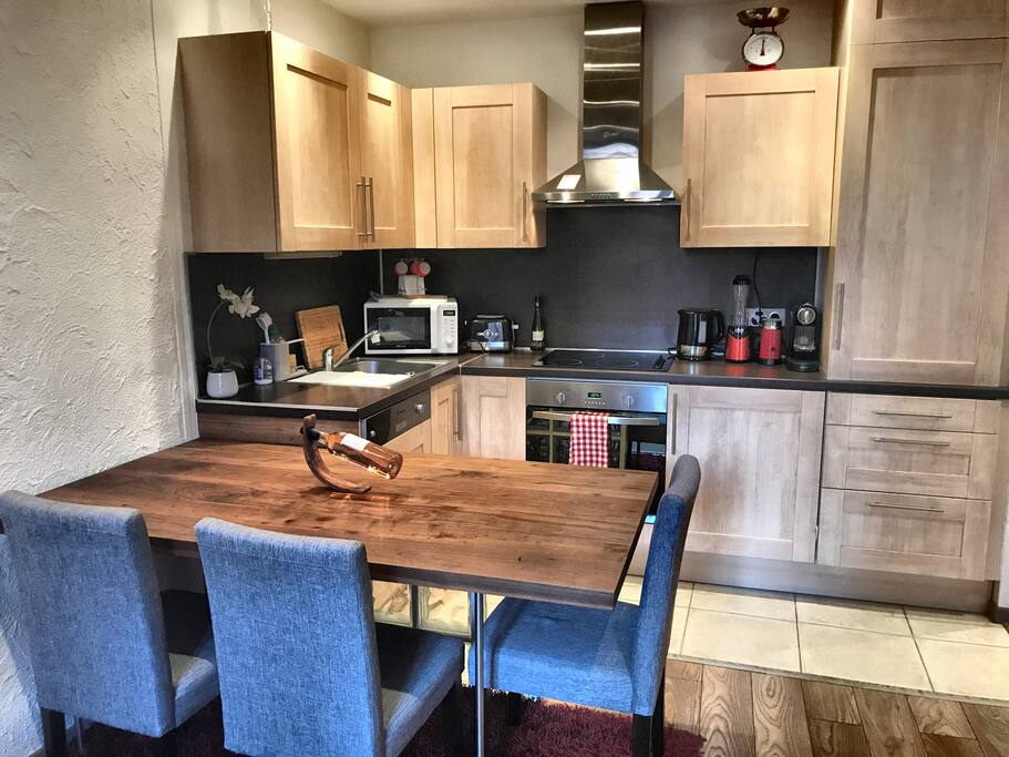 Kitchen and dining