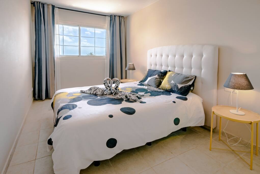 Big Bedroom with Comfy Bed and Stunning View
