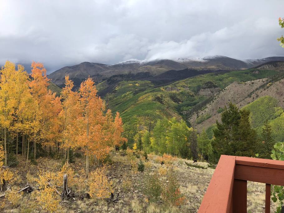 2018 fall colors from the deck