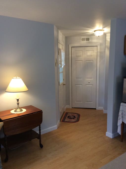 Foyer with private entrance