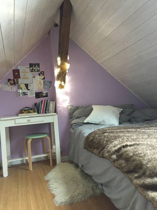 Chambre adulte sur mezzanine