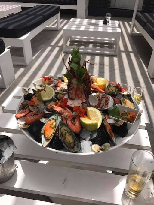 Fruit de mar @morabeza beachclub