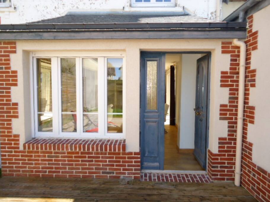 L'entrée de la maison