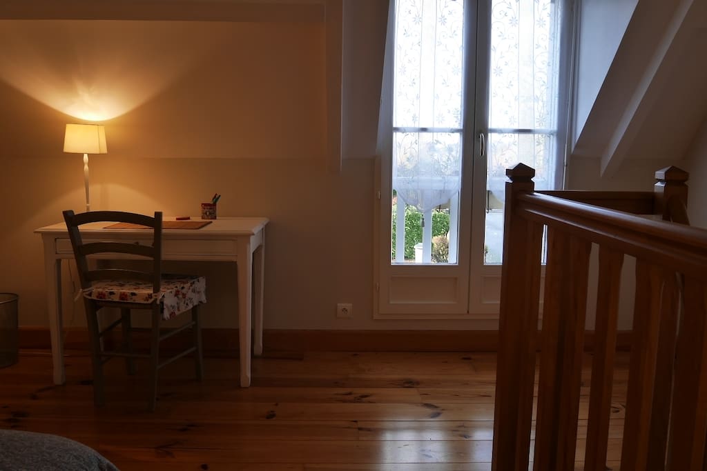 coin bureau à l'étage