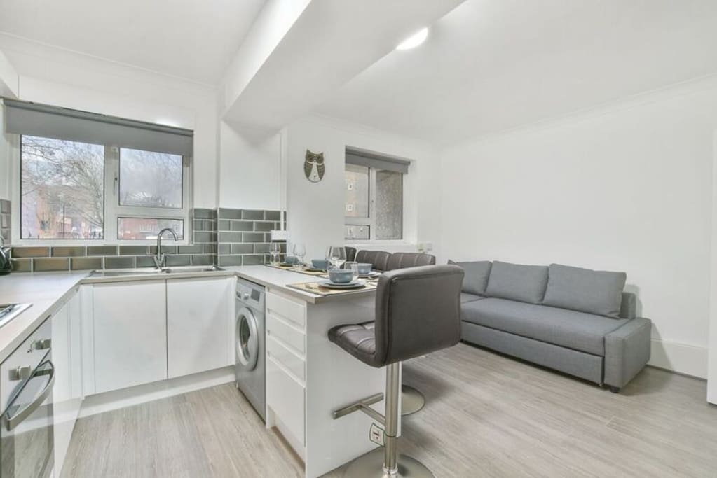 Open plan Kitchen Living room