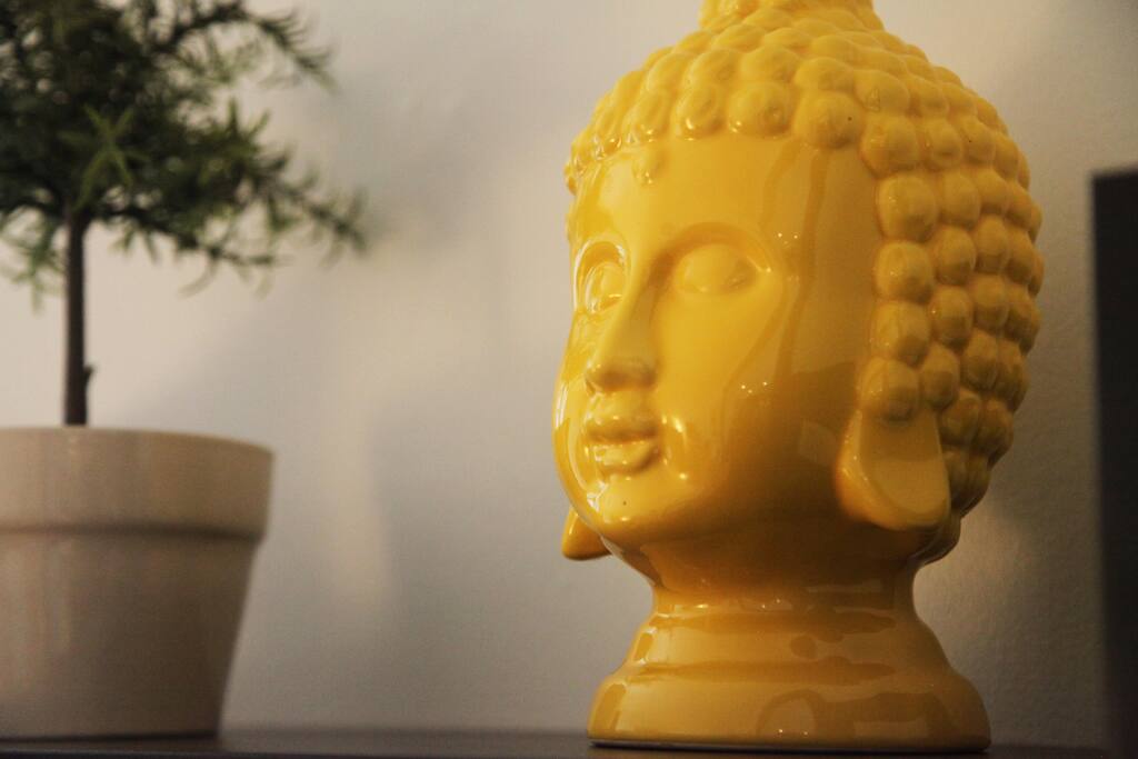 Modern, simple & zen deco. Leave your worries aside & enjoy your stay!