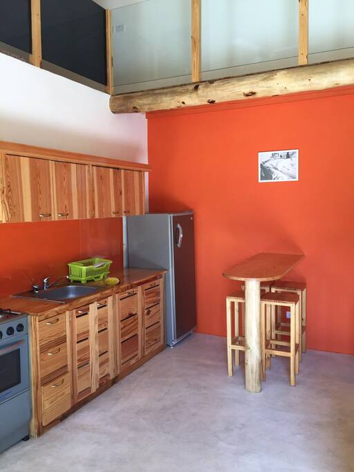 Sala cucina molto grande