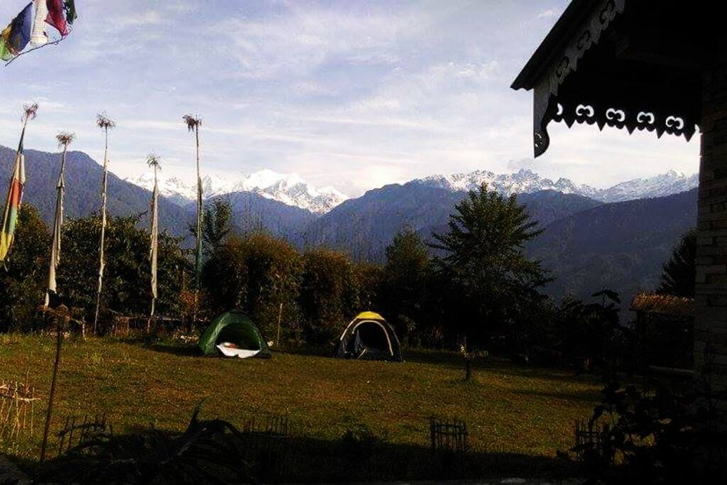 Tent at Retreat 108