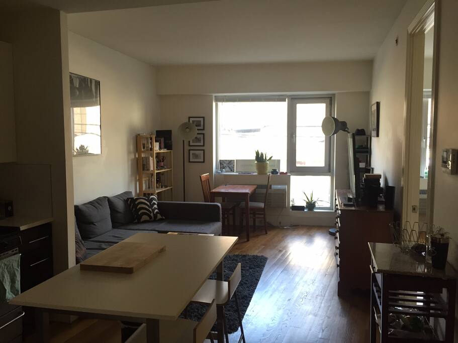 Living Room and Kitchen