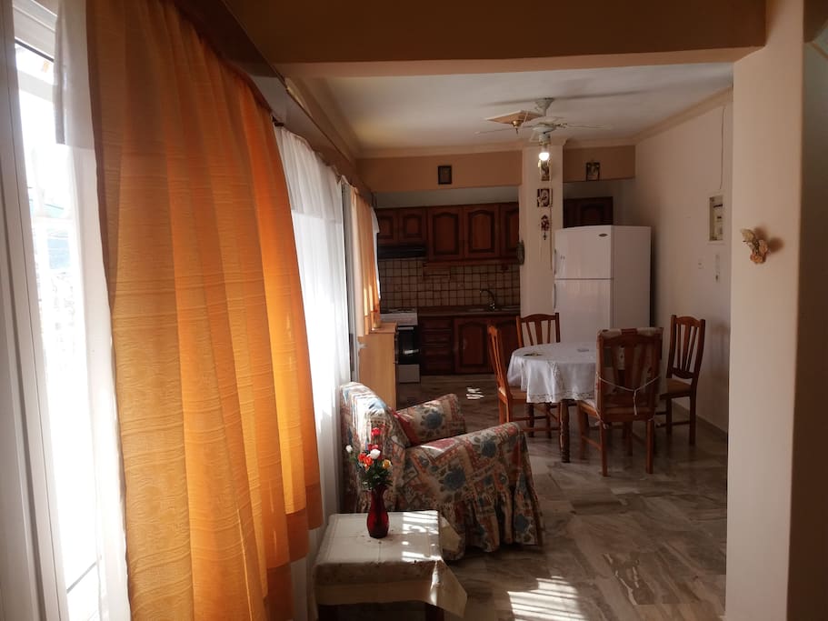 The living room
