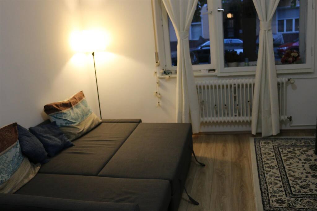 Living Room + Sofa bed