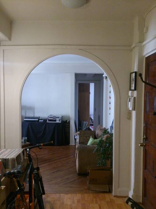 Pasillo al living comedor