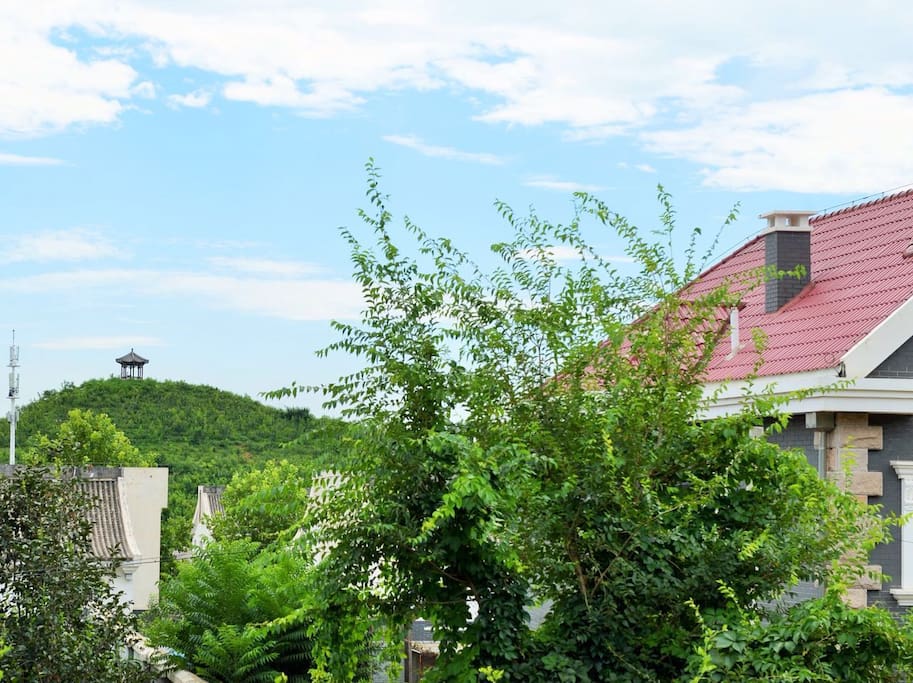 窗外的风景-北京化工大学玉屏山
