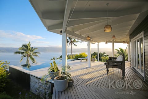 'KOKO Savusavu Honeymoon Villa Panoramic View Pool
