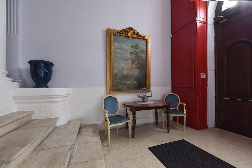 Hall de la résidence