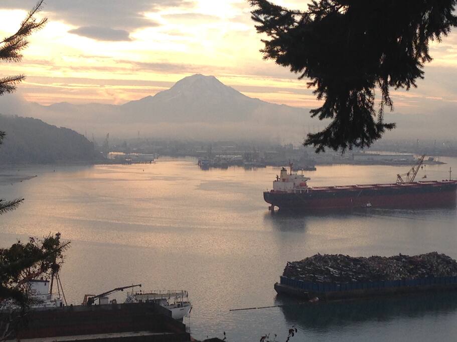 View on drive to Tacoma