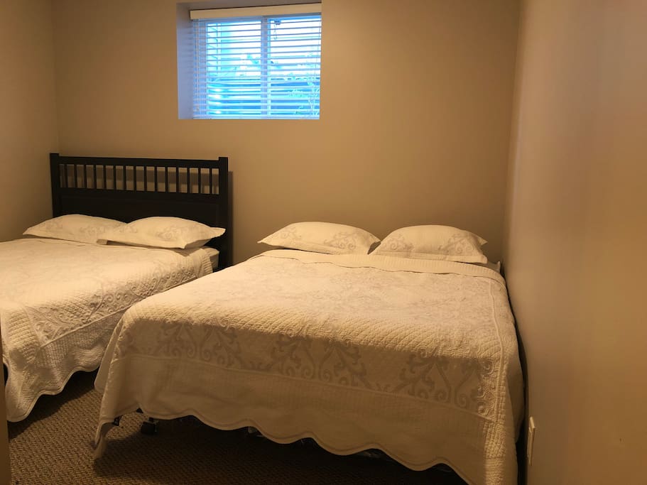 Two queen-sized beds