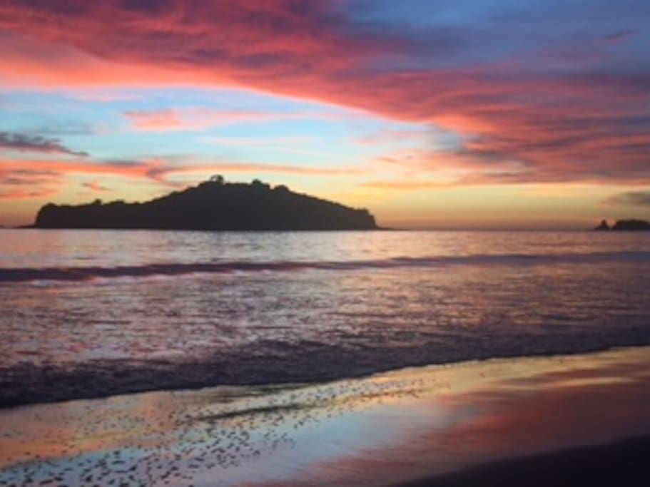 Sunset in Playa la Penca 50 Mtrs in front of Villaggio