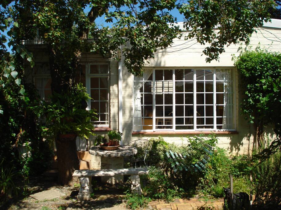 Entrance to cottage