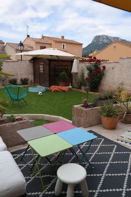 Une pelouse toujours verte, sur le Coudon