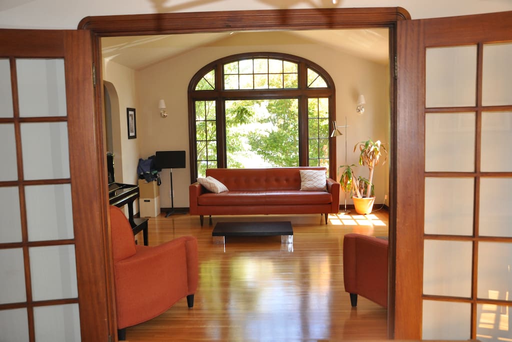 Light-filled living room