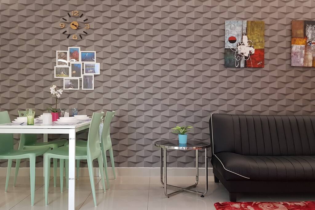 Simple Cosy dining and Living area