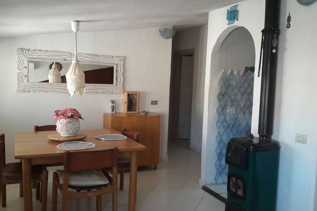 la sala da pranzo