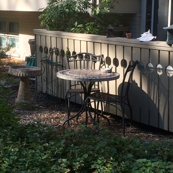 Enjoy the breakfast you prepare outside