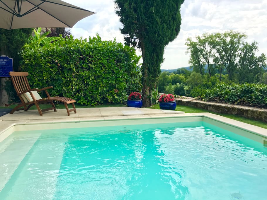 Poolside at Mont Joie