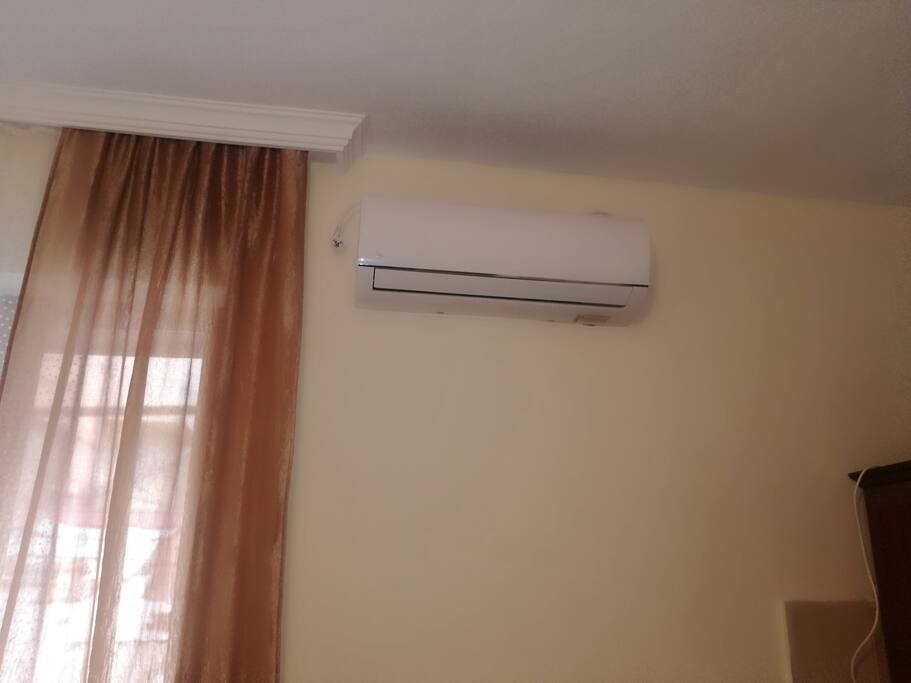 air-conditioner in a living room