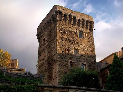 Amandulina room in a Genoese tower