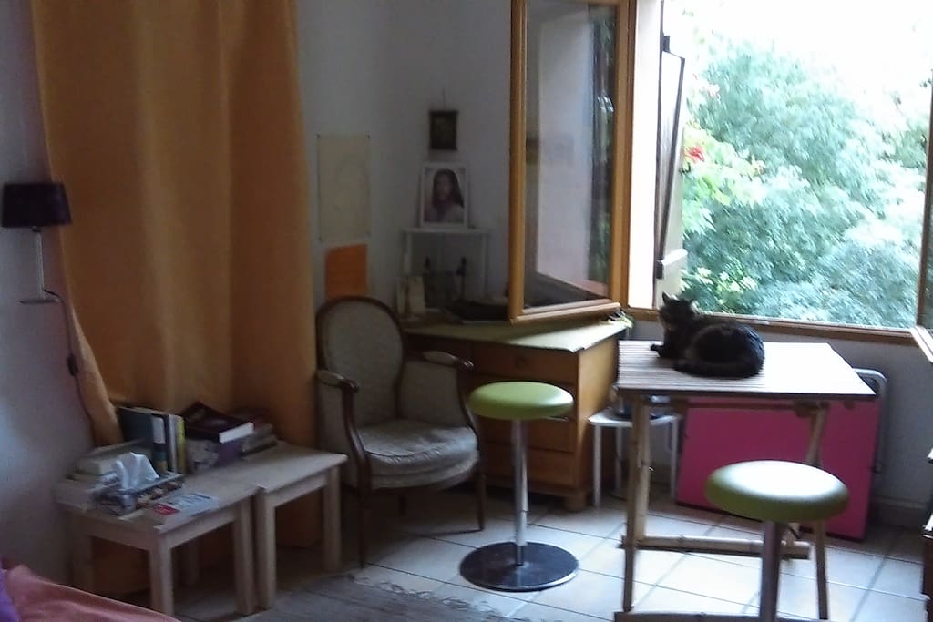 Chambre côté Sud et nature !