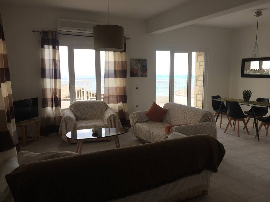 Main floor, living room and kitchen