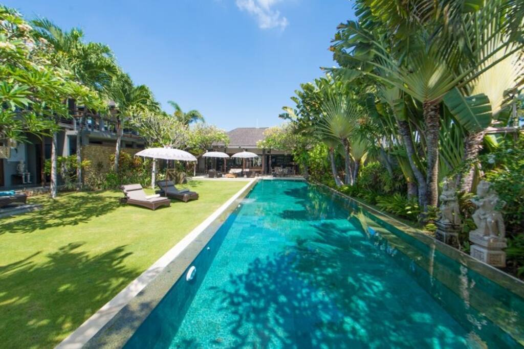 Private swimming pool
