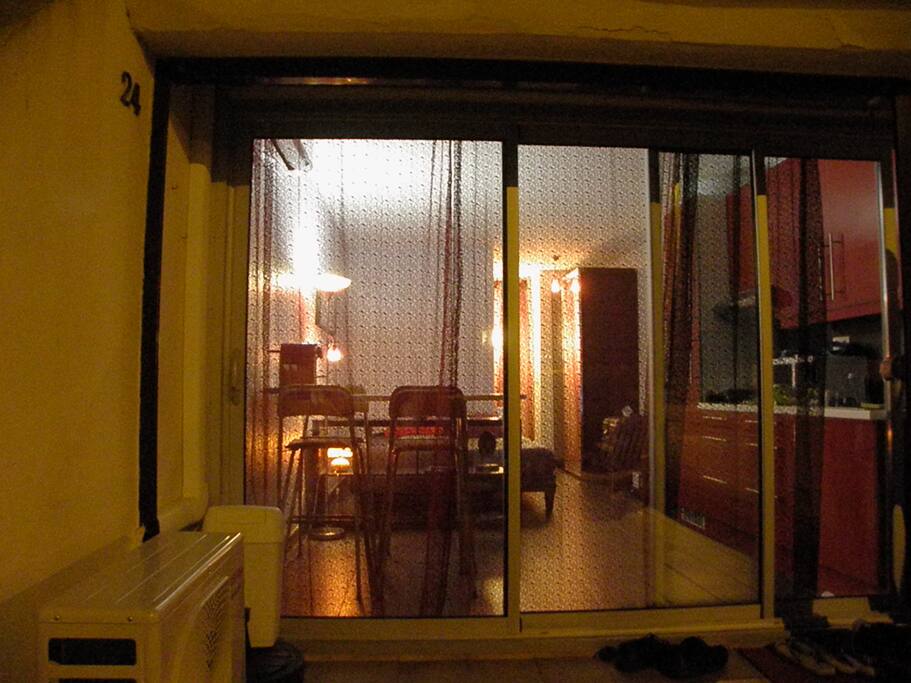 vue de la terrasse