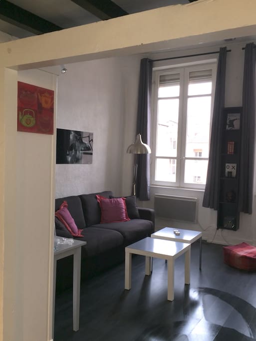 Espace Salon canapé Lit
