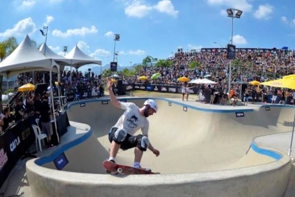 Pista de skate do Parque de Madureira.