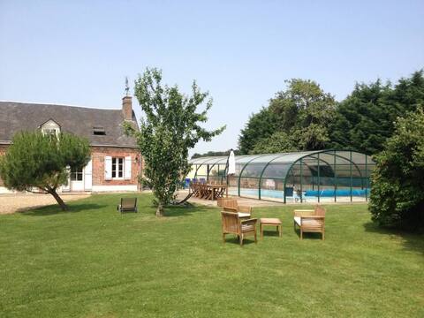 House with character with heated covered pool