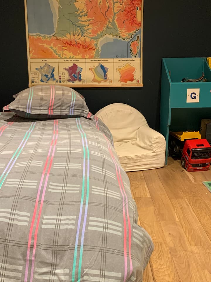 Spálňa/herňa na prízemí 