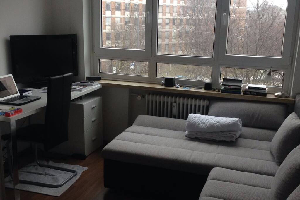 Big sleeping couch