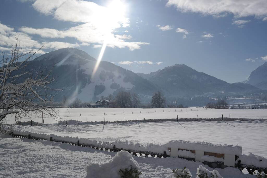 Ausblick Unterberg Winter
