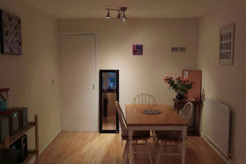 With large dining area in kitchen , you will have more than enough space for the breakfast