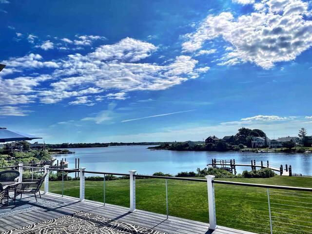 Beautiful Waterfront home! Walk to beach!