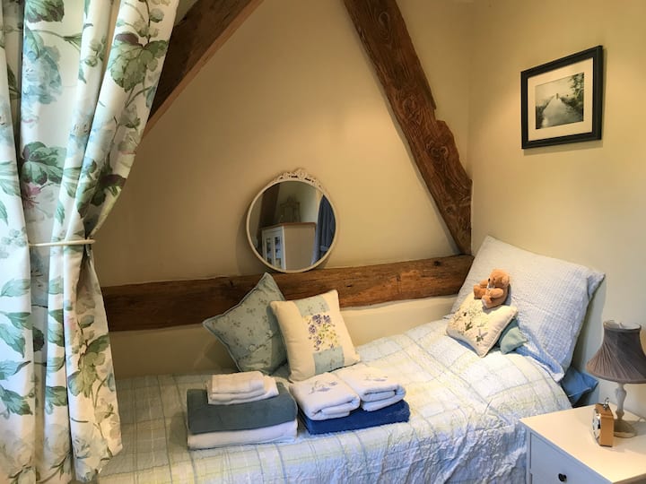 Dormitorio azul