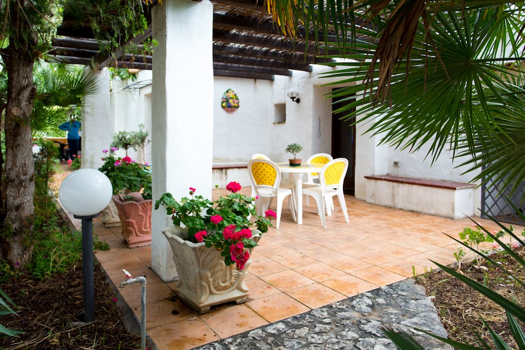 Villa entrance