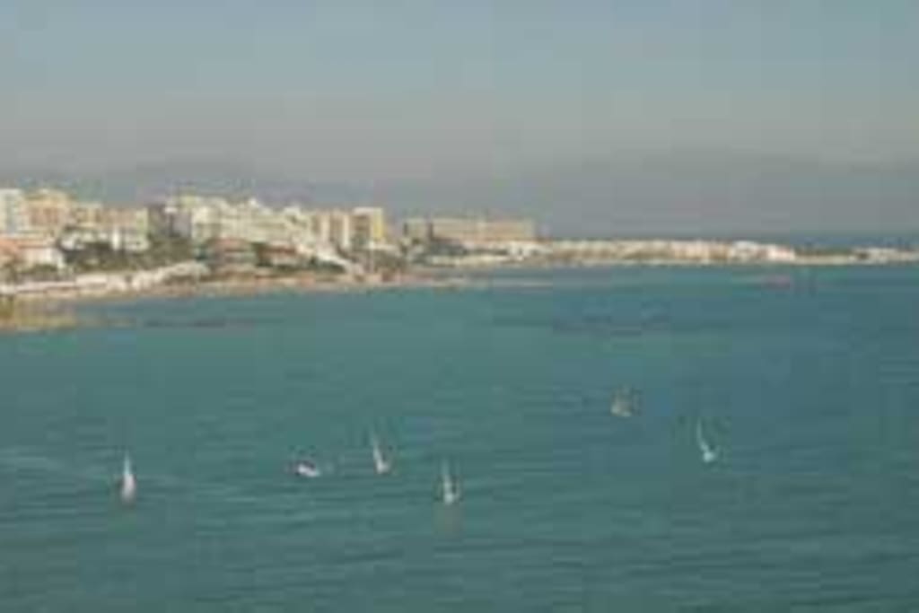 VISTA MARITIMA DESDE EL APARTAMENYO